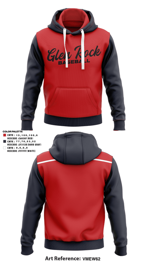 Hoodie, Glen Rock Panthers 12U, Baseball, Teamtime, Team time, sublimation, custom sports apparel, team uniforms, spirit wear, spiritwear, sports uniforms, custom shirts, team store, custom team store, fundraiser sports, apparel fundraiser