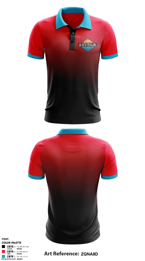Short Sleeve Performance Polo, Excel & Beyond Coaching, Cycling, Teamtime, Team time, sublimation, custom sports apparel, team uniforms, spirit wear, spiritwear, sports uniforms, custom shirts, team store, custom team store, fundraiser sports, apparel fundraiser