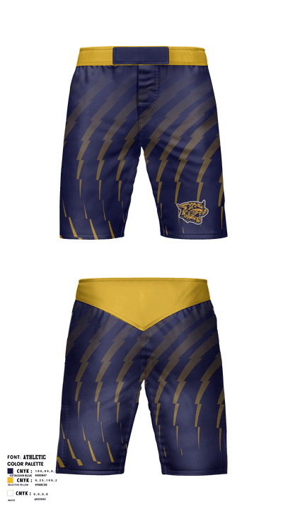 West Genesee Senior High School Wrestling 22664786 Fight Shorts - 1