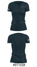 Peabody Veterans Memorial High School Diving 92053011 Women's Short Sleeve V-neck Shirt - 21