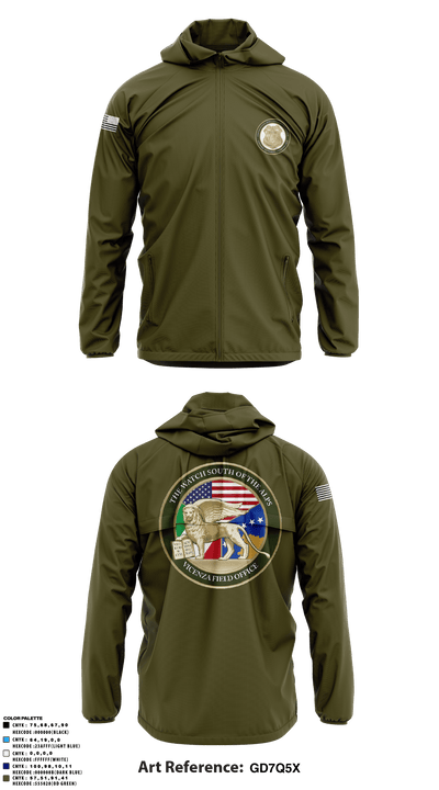 Vicenza Field Office 4611375 Windbreaker - 5
