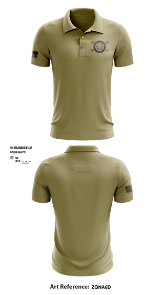Short Sleeve Performance Polo, D Co 2-13th AVN REGT, Army, Teamtime, Team time, sublimation, custom sports apparel, team uniforms, spirit wear, spiritwear, sports uniforms, custom shirts, team store, custom team store, fundraiser sports, apparel fundraiser