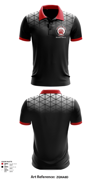 West Oso High School 66849421 Short Sleeve Performance Polo - 1