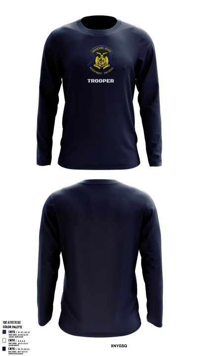 MSHP Class 120 57992195 Long Sleeve Performance Shirt - 4