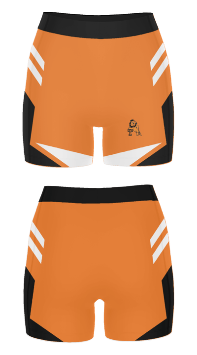 Thorne Middle School 48049806 Women's Compression Shorts - 3