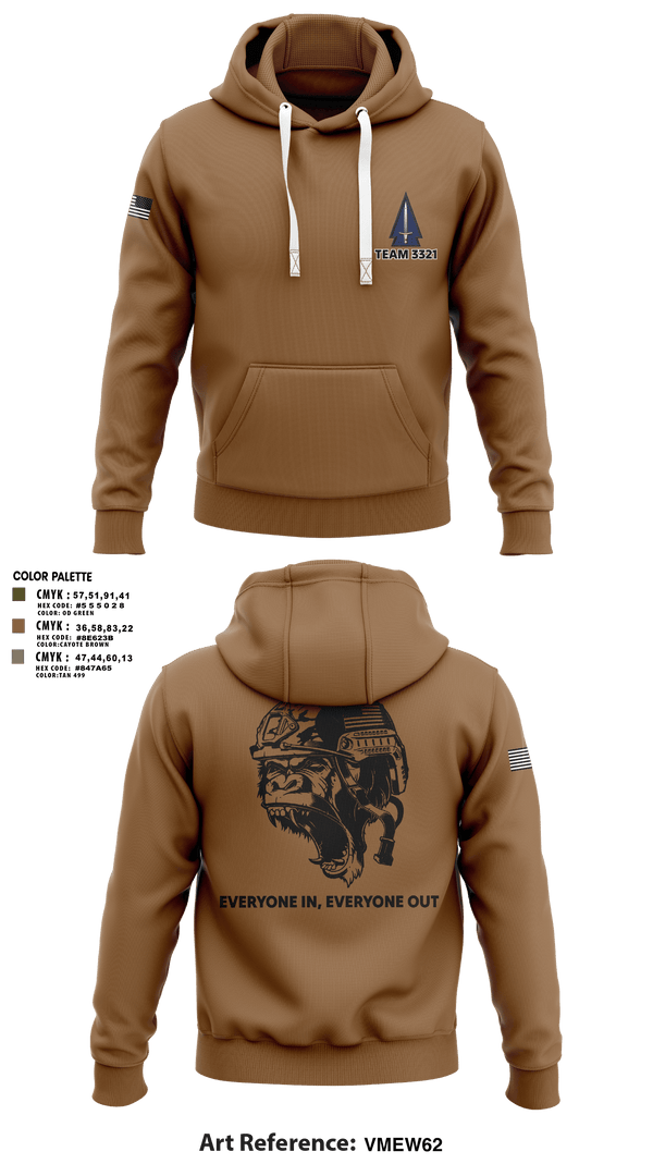 Hoodie, 3rd SFAB, Army, Teamtime, Team time, sublimation, custom sports apparel, team uniforms, spirit wear, spiritwear, sports uniforms, custom shirts, team store, custom team store, fundraiser sports, apparel fundraiser