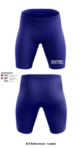 Newport High School Track & Field 49757231 Men's Compression Shorts - 1