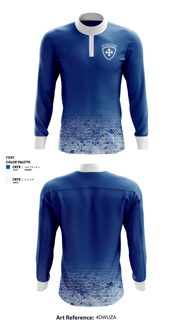 Quarter Zip Jacket, The Steward School, Spirit Store, Teamtime, Team time, sublimation, custom sports apparel, team uniforms, spirit wear, spiritwear, sports uniforms, custom shirts, team store, custom team store, fundraiser sports, apparel fundraiser