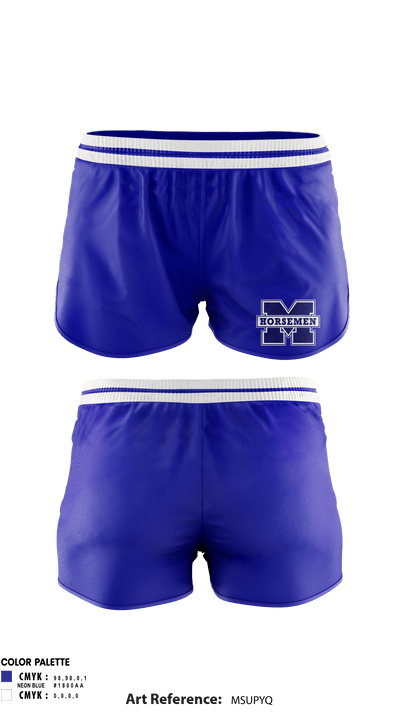 Saint Michael'S Senior High School Cheer 60314611 Women's Shorts - 1