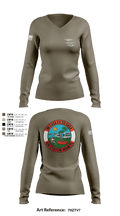 Air station Miami 80426238 Women's Long Sleeve V-neck Shirt - 4