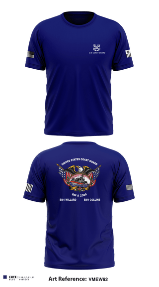 Short Sleeve Performance Shirt, , Coast Guard, Teamtime, Team time, sublimation, custom sports apparel, team uniforms, spirit wear, spiritwear, sports uniforms, custom shirts, team store, custom team store, fundraiser sports, apparel fundraiser