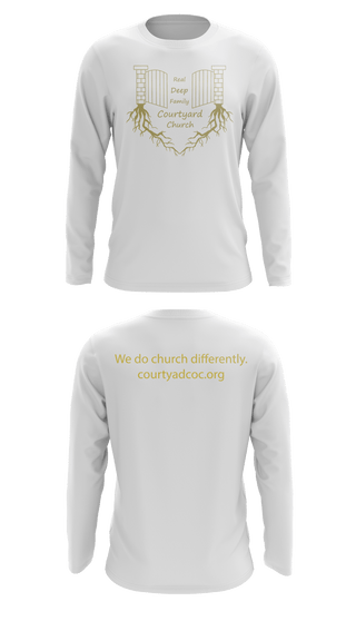 Long Sleeve Performance Shirt, Courtyard Chuch, , Teamtime, Team time, sublimation, custom sports apparel, team uniforms, spirit wear, spiritwear, sports uniforms, custom shirts, team store, custom team store, fundraiser sports, apparel fundraiser