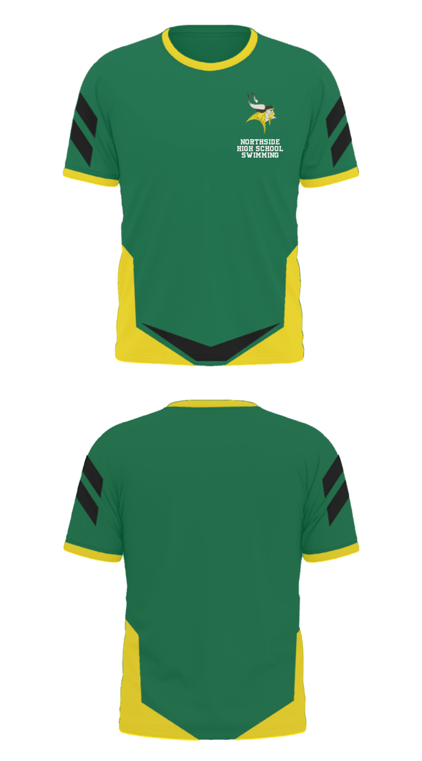 Short Sleeve Performance Polo, Northside High School Swimming, Swimming, Teamtime, Team time, sublimation, custom sports apparel, team uniforms, spirit wear, spiritwear, sports uniforms, custom shirts, team store, custom team store, fundraiser sports, apparel fundraiser