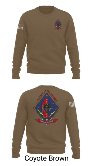 Crew Neck Sweatshirt, , Marines, Teamtime, Team time, sublimation, custom sports apparel, team uniforms, spirit wear, spiritwear, sports uniforms, custom shirts, team store, custom team store, fundraiser sports, apparel fundraiser