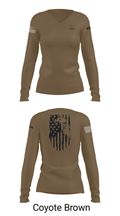 State Public Affairs 94733866 Women's Long Sleeve V-neck Shirt - 38