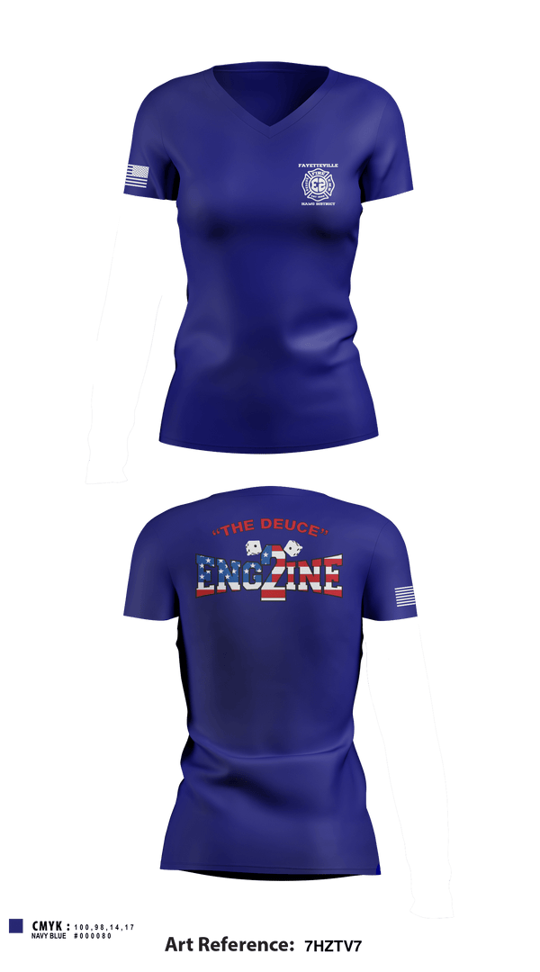 Women's Short Sleeve Vneck Shirt, , Fire Department, Teamtime, Team time, sublimation, custom sports apparel, team uniforms, spirit wear, spiritwear, sports uniforms, custom shirts, team store, custom team store, fundraiser sports, apparel fundraiser