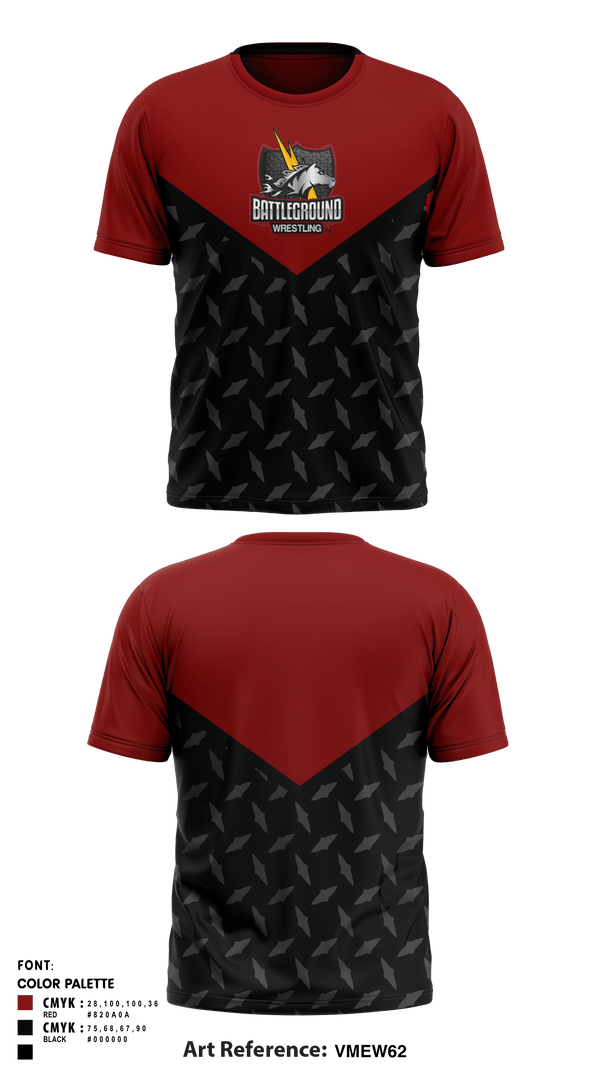 Short Sleeve Performance Shirt, BATTLEGROUND WRESTLING, Wrestling, Teamtime, Team time, sublimation, custom sports apparel, team uniforms, spirit wear, spiritwear, sports uniforms, custom shirts, team store, custom team store, fundraiser sports, apparel fundraiser