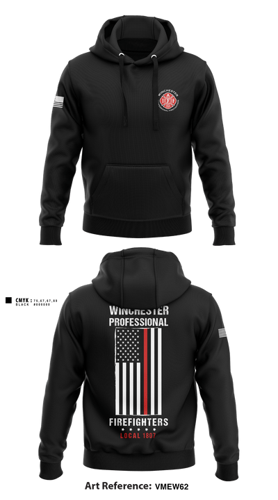Winchester Fire Department 95741675 Hoodie - 5