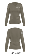 2-77 FA, 2SBCT, 4ID 50596209 Women's Long Sleeve V-neck Shirt - 41