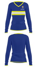 West Seattle High School Golf Team 9176643 Women's Long Sleeve V-neck Shirt - 31