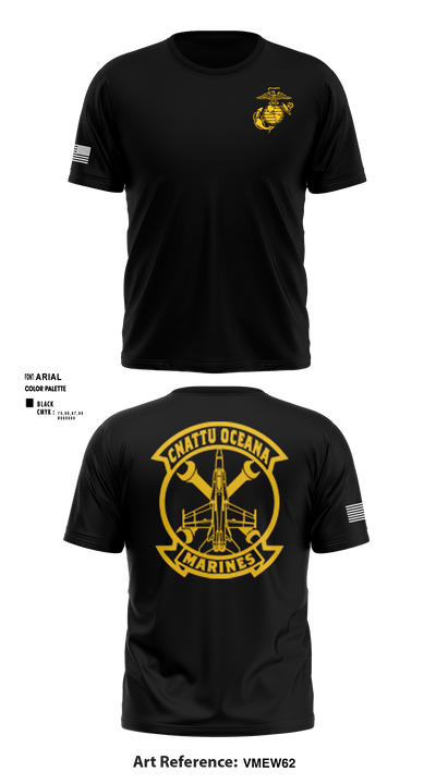 Oceana Marines 61589577 Short Sleeve Performance Shirt - 6