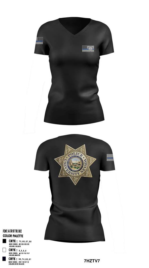 Women's Short Sleeve Vneck Shirt, SDRPA, Police, Teamtime, Team time, sublimation, custom sports apparel, team uniforms, spirit wear, spiritwear, sports uniforms, custom shirts, team store, custom team store, fundraiser sports, apparel fundraiser