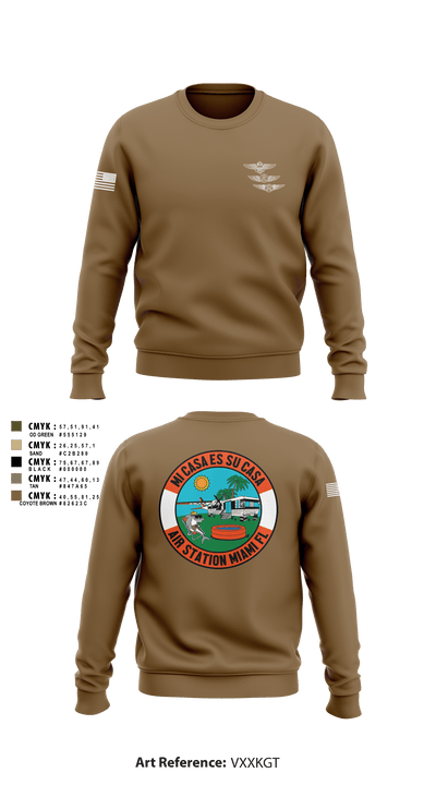 Air station Miami 80426238 Crew Neck Sweatshirt - 5
