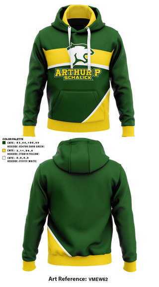 Hoodie, Arthur P Schalick High School, Spirit Store, Teamtime, Team time, sublimation, custom sports apparel, team uniforms, spirit wear, spiritwear, sports uniforms, custom shirts, team store, custom team store, fundraiser sports, apparel fundraiser