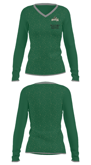Women's Long Sleeve Vneck Shirt, Northern Nash High School Basketball, Women's Basketball, Teamtime, Team time, sublimation, custom sports apparel, team uniforms, spirit wear, spiritwear, sports uniforms, custom shirts, team store, custom team store, fundraiser sports, apparel fundraiser