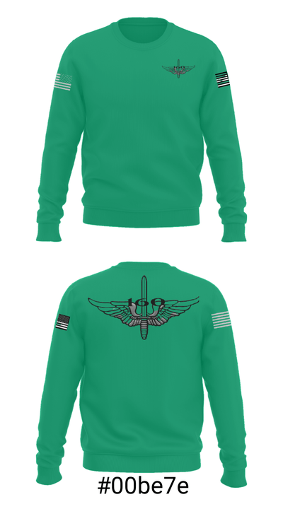 D/2 160th SOAR(A) 71994771 Crew Neck Sweatshirt - 7