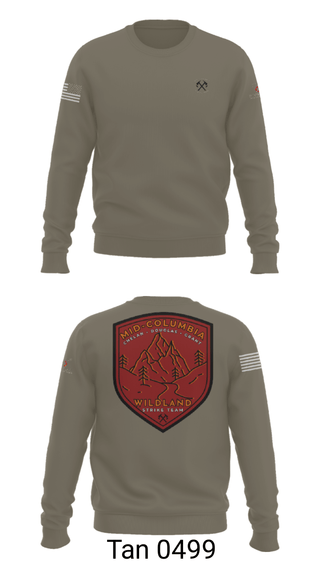 Crew Neck Sweatshirt, , Fire Department, Teamtime, Team time, sublimation, custom sports apparel, team uniforms, spirit wear, spiritwear, sports uniforms, custom shirts, team store, custom team store, fundraiser sports, apparel fundraiser