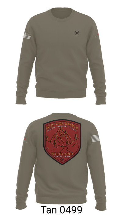 Mid-Columbia Strike Team 42848271 Crew Neck Sweatshirt - 11