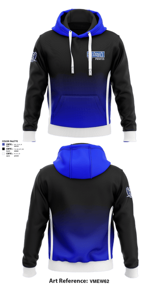 Hoodie, Charlestown Pirates, Football, Teamtime, Team time, sublimation, custom sports apparel, team uniforms, spirit wear, spiritwear, sports uniforms, custom shirts, team store, custom team store, fundraiser sports, apparel fundraiser