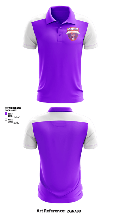 Faith Christian High School 13125315 Short Sleeve Performance Polo - 1