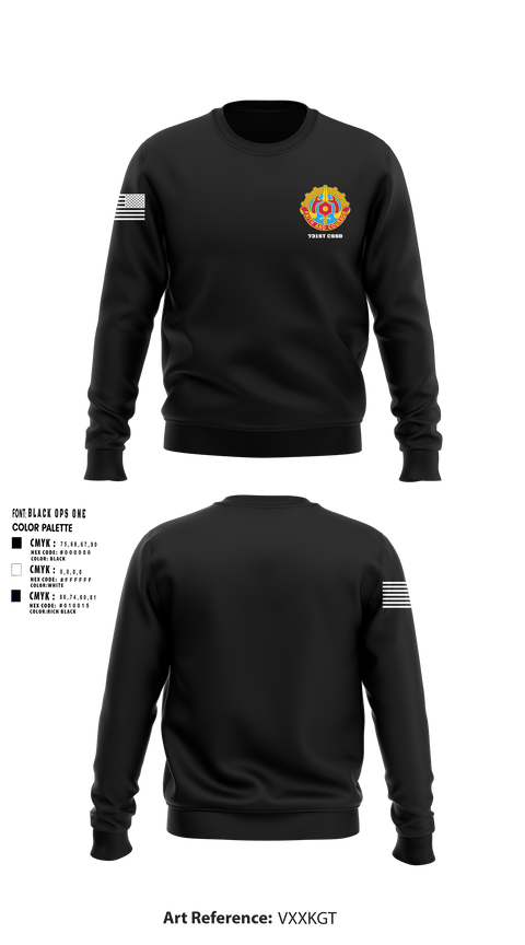 Crew Neck Sweatshirt, 731st CSSB, National Guard, Teamtime, Team time, sublimation, custom sports apparel, team uniforms, spirit wear, spiritwear, sports uniforms, custom shirts, team store, custom team store, fundraiser sports, apparel fundraiser