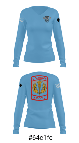 Women's Long Sleeve Vneck Shirt, , Army, Teamtime, Team time, sublimation, custom sports apparel, team uniforms, spirit wear, spiritwear, sports uniforms, custom shirts, team store, custom team store, fundraiser sports, apparel fundraiser