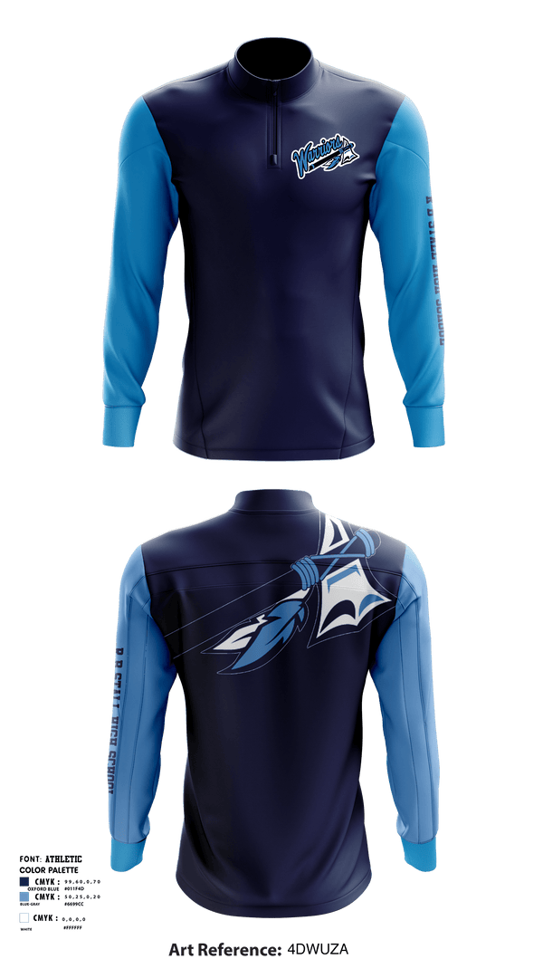 Quarter Zip Jacket, R B Stall High School Wrestling, Wrestling, Teamtime, Team time, sublimation, custom sports apparel, team uniforms, spirit wear, spiritwear, sports uniforms, custom shirts, team store, custom team store, fundraiser sports, apparel fundraiser