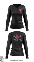 38 DHHB HSC 41282623 Women's Long Sleeve V-neck Shirt - 38