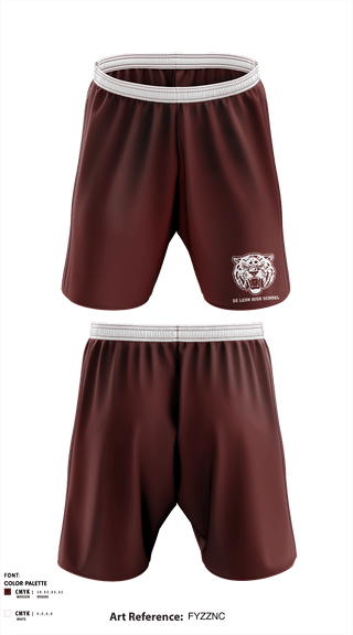 Athletic Shorts With Pockets, De Leon High School, Spirit Store, Teamtime, Team time, sublimation, custom sports apparel, team uniforms, spirit wear, spiritwear, sports uniforms, custom shirts, team store, custom team store, fundraiser sports, apparel fundraiser