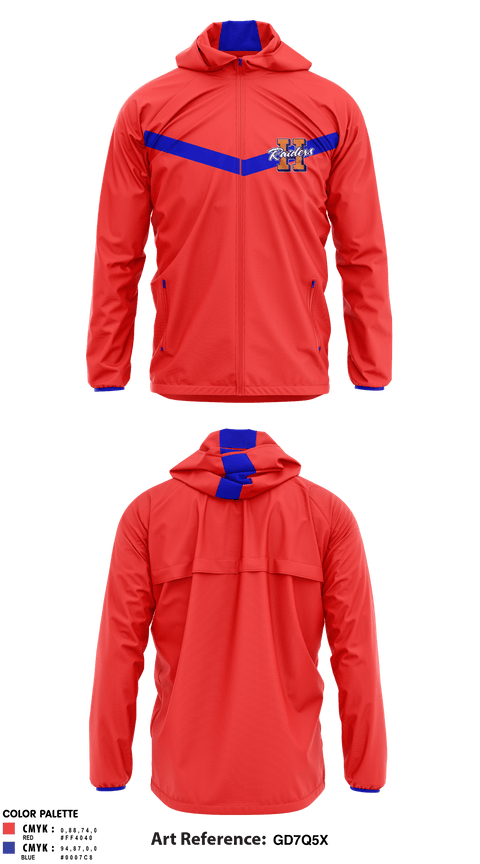 Windbreaker, William Henry Harrison High School Cheer, Cheer, Teamtime, Team time, sublimation, custom sports apparel, team uniforms, spirit wear, spiritwear, sports uniforms, custom shirts, team store, custom team store, fundraiser sports, apparel fundraiser