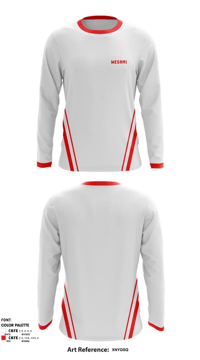 WESAMI 58853608 Long Sleeve Performance Shirt - 1