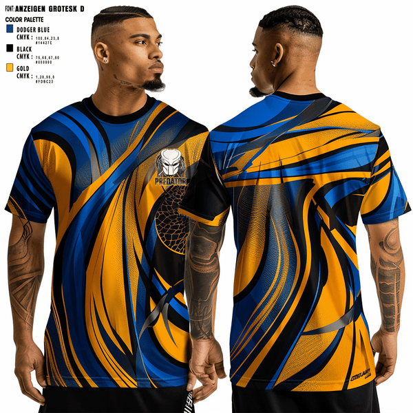 Short Sleeve Performance Shirt, Predators, Men's Basketball, Teamtime, Team time, sublimation, custom sports apparel, team uniforms, spirit wear, spiritwear, sports uniforms, custom shirts, team store, custom team store, fundraiser sports, apparel fundraiser