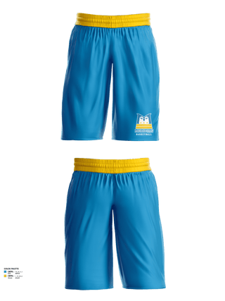 Womens Basketball Shorts, Meridian Public Charter School Basketball, Men's Basketball, Teamtime, Team time, sublimation, custom sports apparel, team uniforms, spirit wear, spiritwear, sports uniforms, custom shirts, team store, custom team store, fundraiser sports, apparel fundraiser