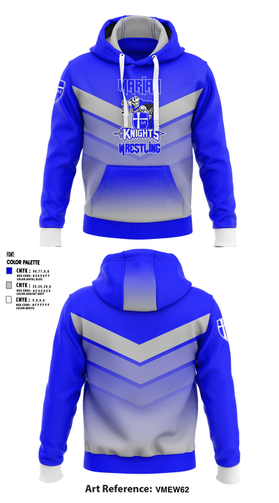 Marian High School Wrestling 1916456 Hoodie - 40