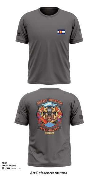 Short Sleeve Performance Shirt, TERRACOTTA WILDLAND CREW, Fire Department, Teamtime, Team time, sublimation, custom sports apparel, team uniforms, spirit wear, spiritwear, sports uniforms, custom shirts, team store, custom team store, fundraiser sports, apparel fundraiser