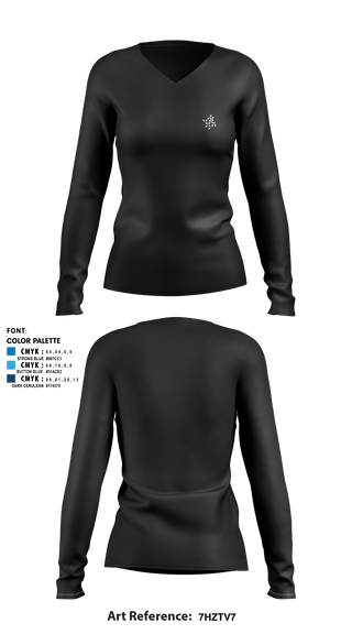 Women's Long Sleeve Vneck Shirt, , , Teamtime, Team time, sublimation, custom sports apparel, team uniforms, spirit wear, spiritwear, sports uniforms, custom shirts, team store, custom team store, fundraiser sports, apparel fundraiser