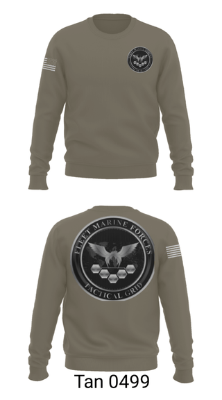 Crew Neck Sweatshirt, , Marines, Teamtime, Team time, sublimation, custom sports apparel, team uniforms, spirit wear, spiritwear, sports uniforms, custom shirts, team store, custom team store, fundraiser sports, apparel fundraiser