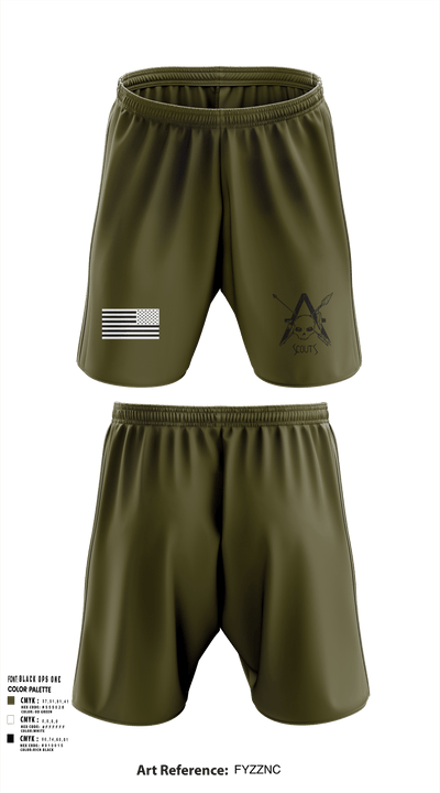 Light armored reconnaissance 50439104 Athletic Shorts With Pockets - 1