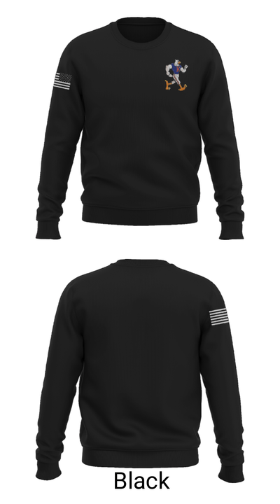 John F Kennedy High School Basketball 19471458 Crew Neck Sweatshirt - 9