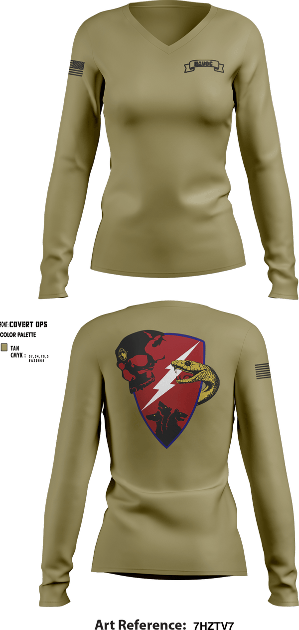 Women's Long Sleeve Vneck Shirt, , Army, Teamtime, Team time, sublimation, custom sports apparel, team uniforms, spirit wear, spiritwear, sports uniforms, custom shirts, team store, custom team store, fundraiser sports, apparel fundraiser